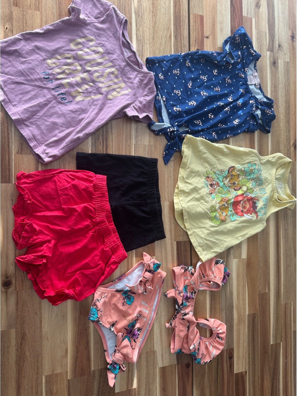 Girls Summer Clothing Lot | Size 2t | 8 Pieces + 2-Piece Swimsuit